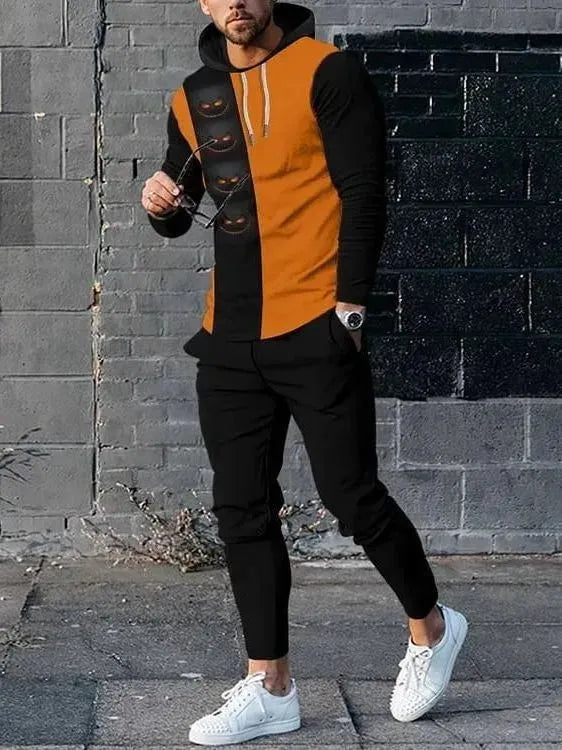 Long Sleeve Casual Two-piece Set