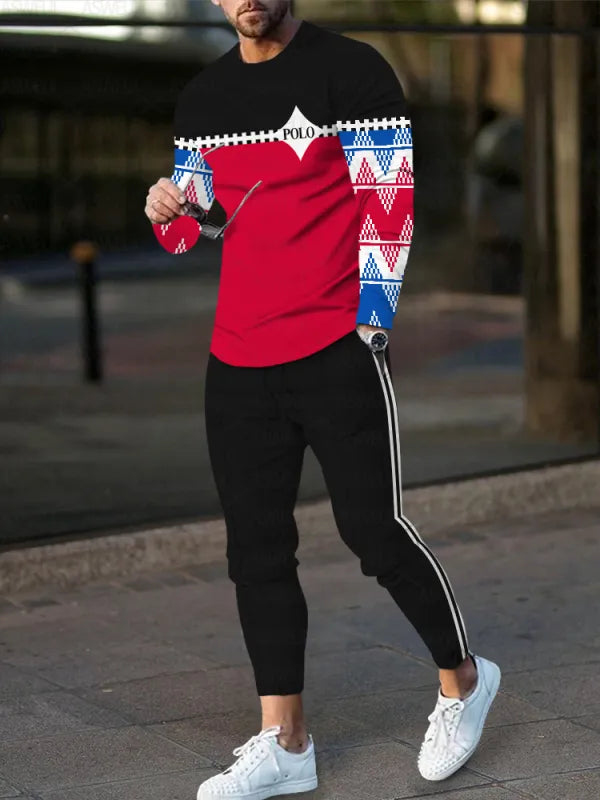 Long Sleeve Casual Two-piece Set