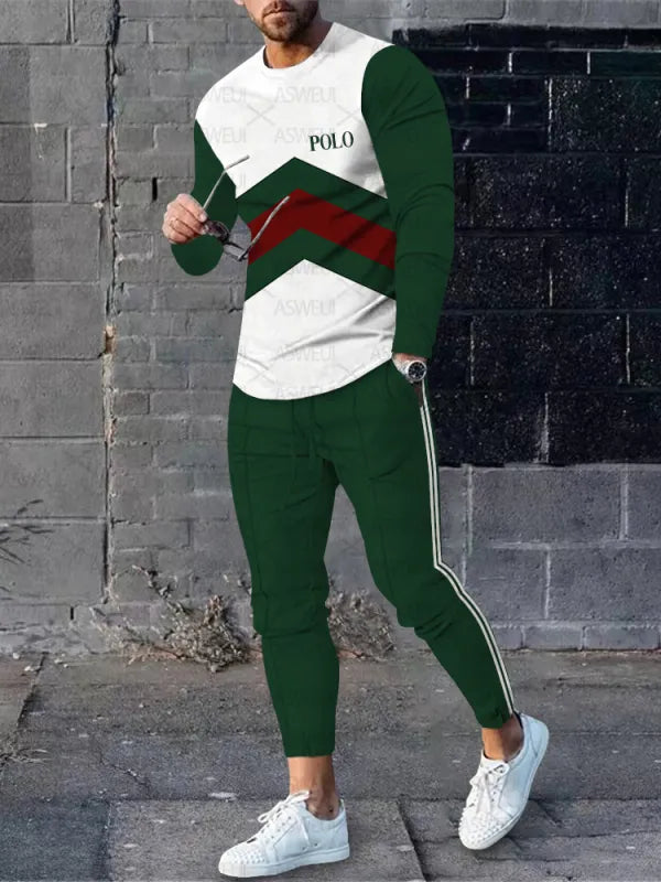 Long Sleeve Casual Two-piece Set