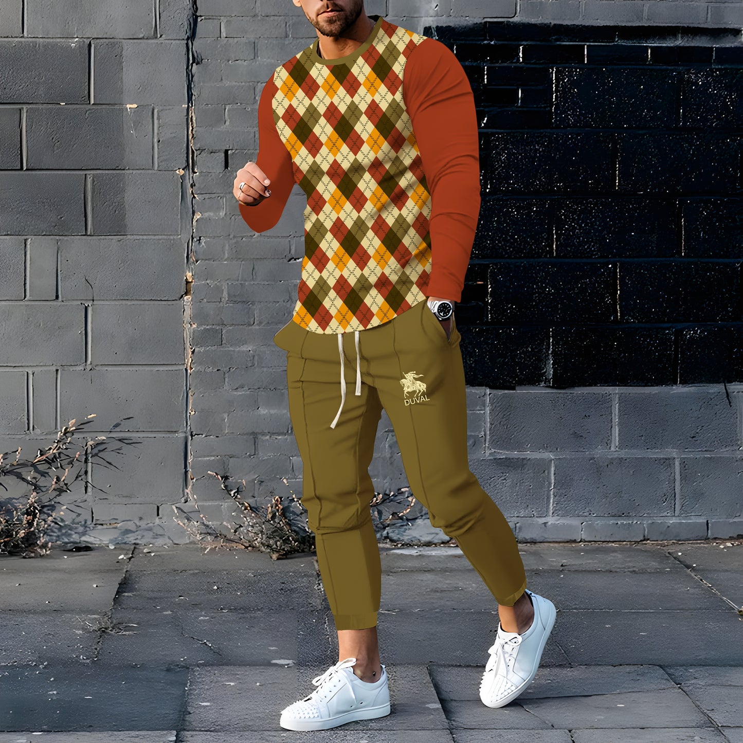 Long Sleeve Casual Two-piece Set