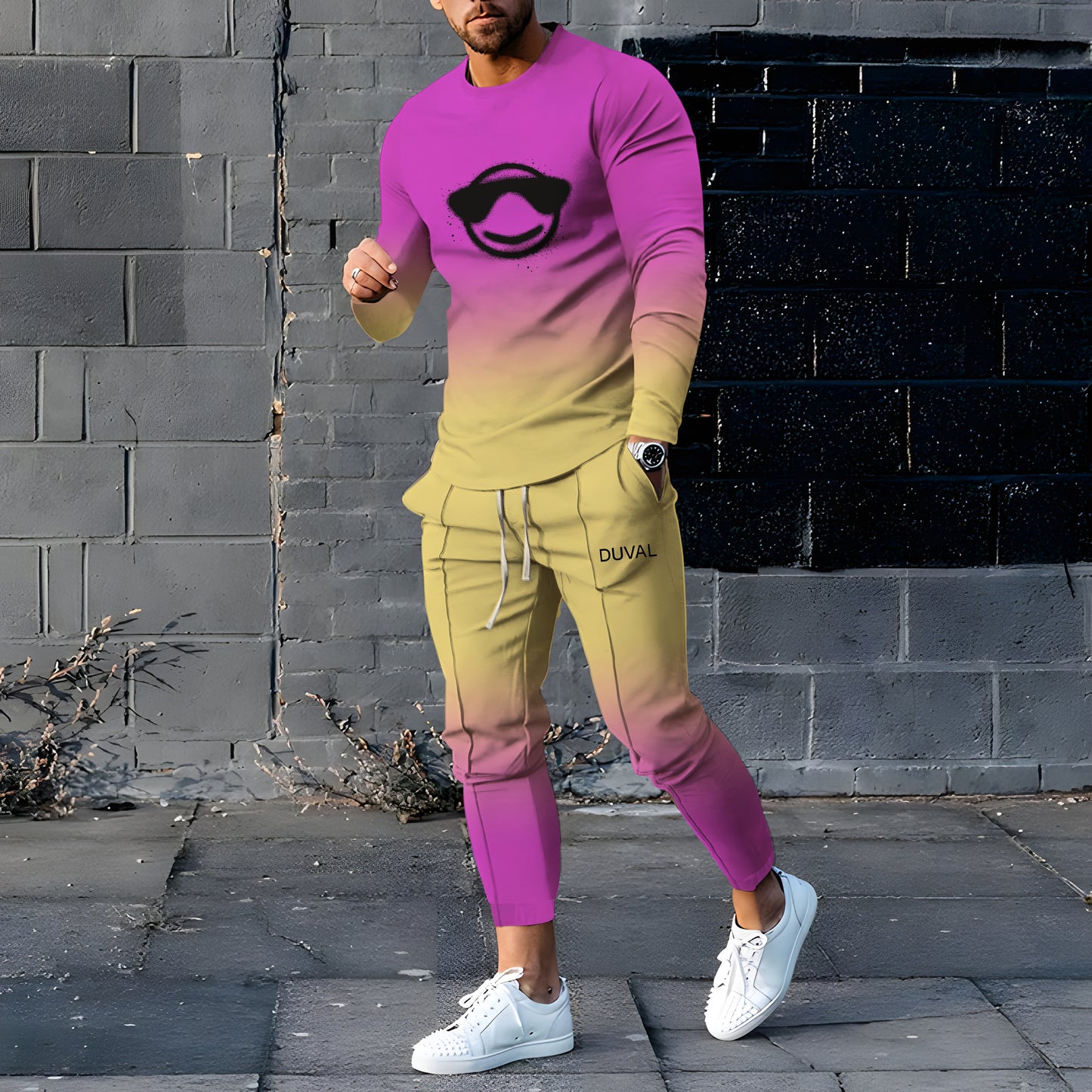 Long Sleeve Casual Two-piece Set