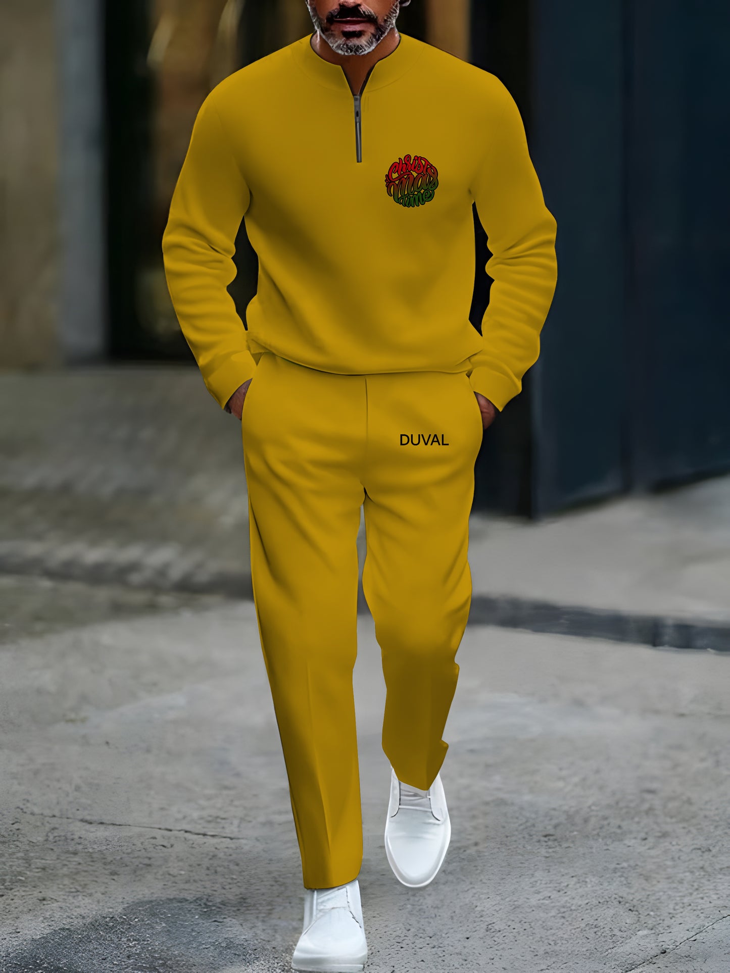 North Pole Quarter-Zip Two-Piece Sweater Set