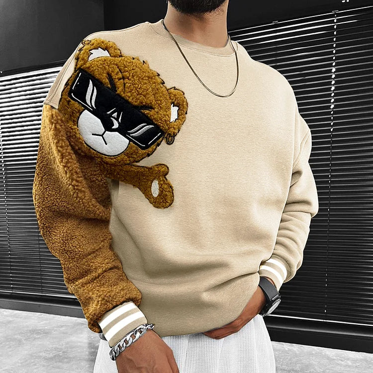 Teddy Bear Oversized Sweatshirt