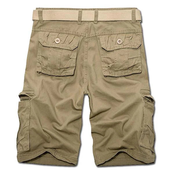 MULTI-POCKET CARGO SHORTS