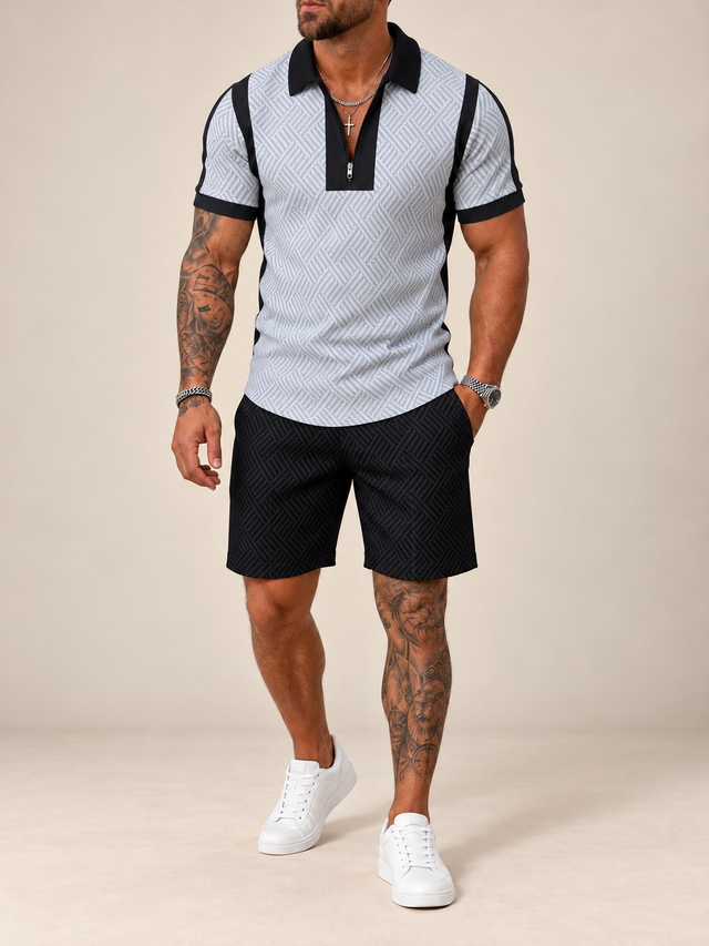 Verona Polo Shirt And Shorts Co-Ord