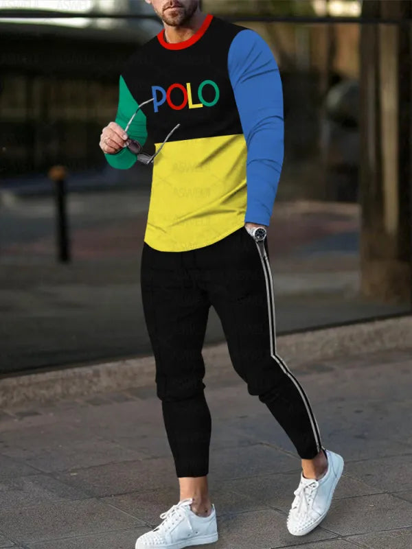 Long Sleeve Casual Two-piece Set