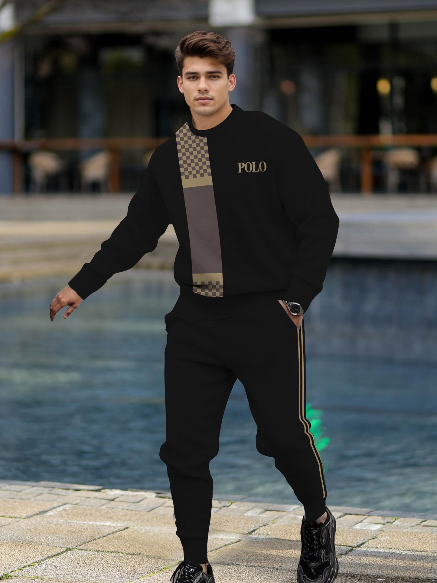 Long Sleeve Casual Two-piece Set