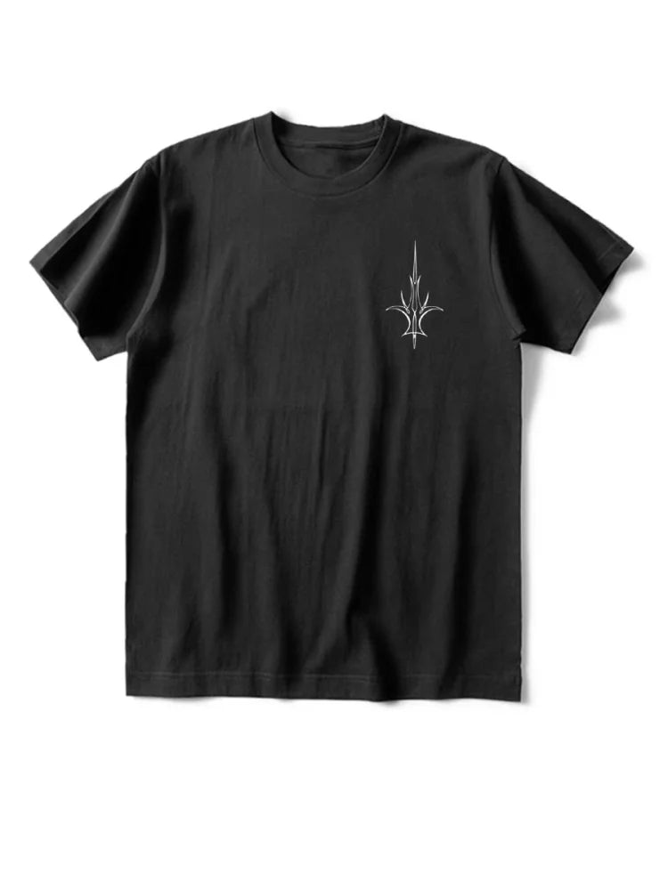 Men's Linear Abstract Car Print T-Shirt - DUVAL