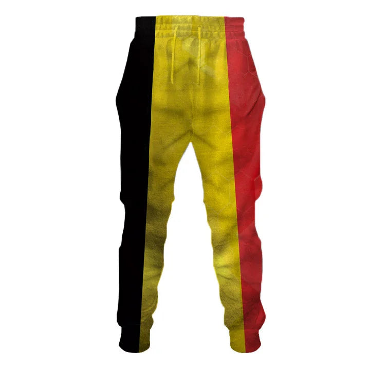 Soccer Printed Sweatshirt Set - DUVAL