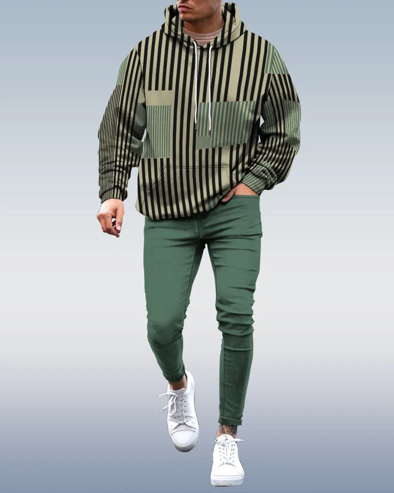 Personalized Printed Hoodie Set 142