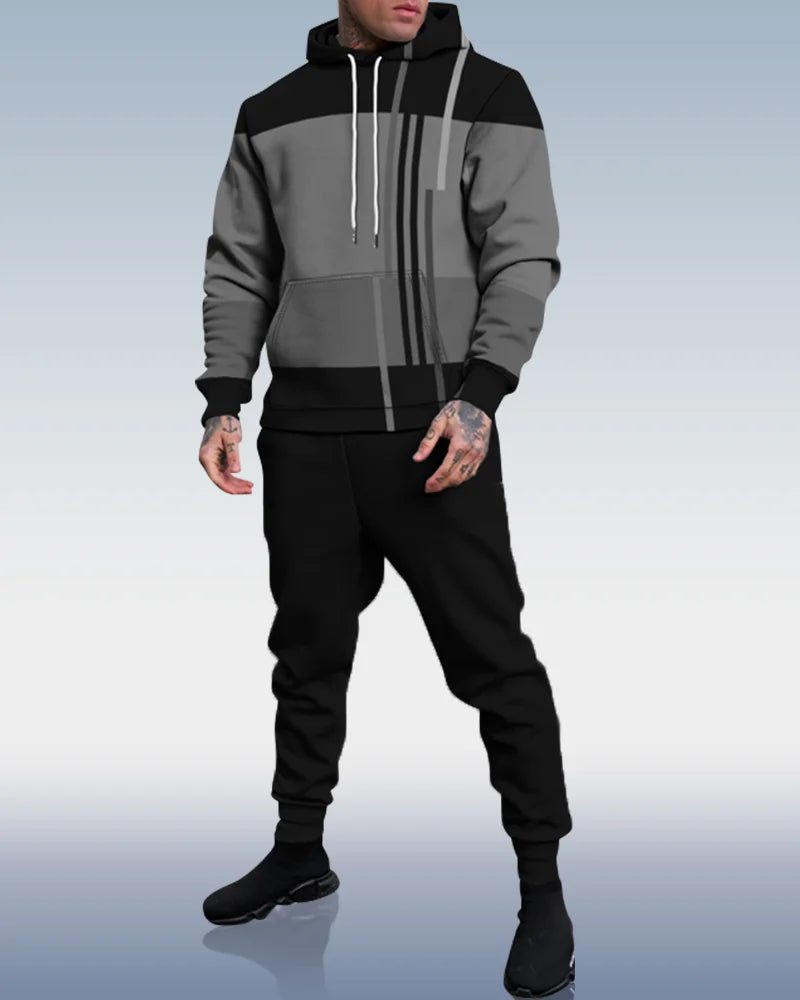 Personalized Printed Hoodie Set 144