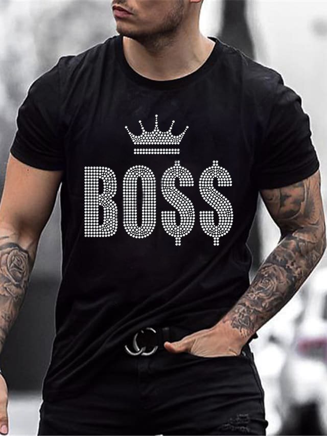 Men's Fashion Casual Printed T-Shirt - DUVAL