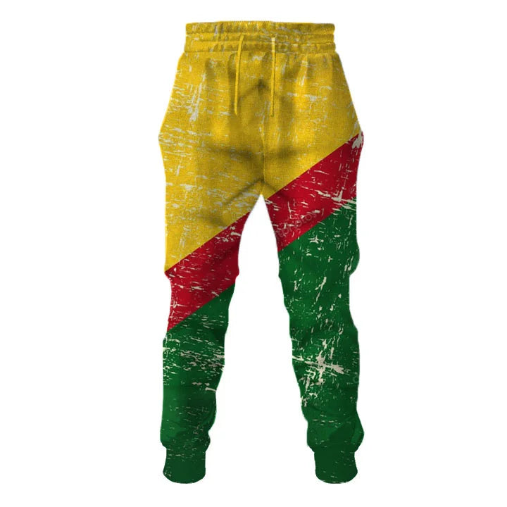 Kingdom of Spain Printed Sweatshirt Set - DUVAL