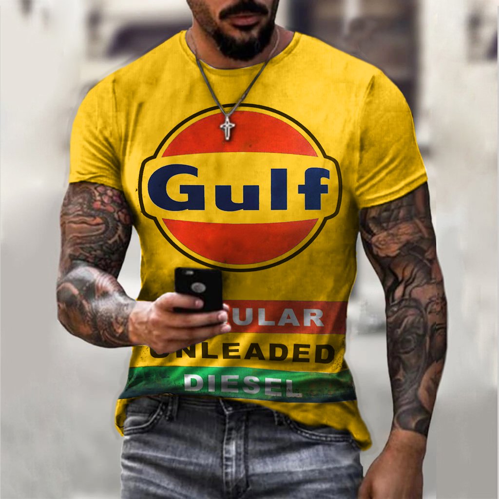 Fashion Casual Short-Sleeved T-shirt - DUVAL