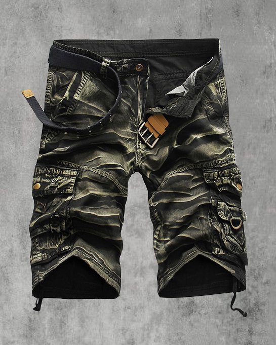 Mens Outdoor Camouflage Casual Shorts DUVAL
