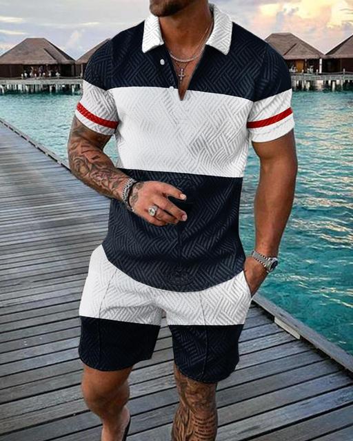Transit Polo Shirt And Shorts Co-Ord