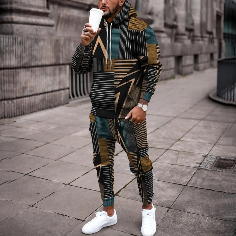 Personalized Printed Hoodie Set 011