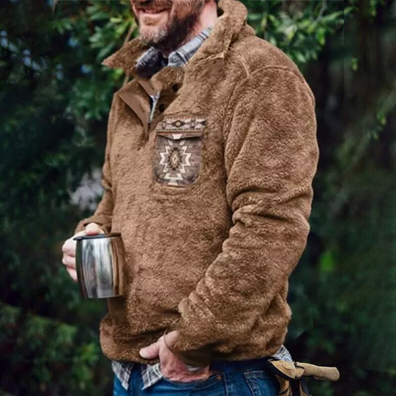 Outer Protection Men's Solid Color Pullover - DUVAL