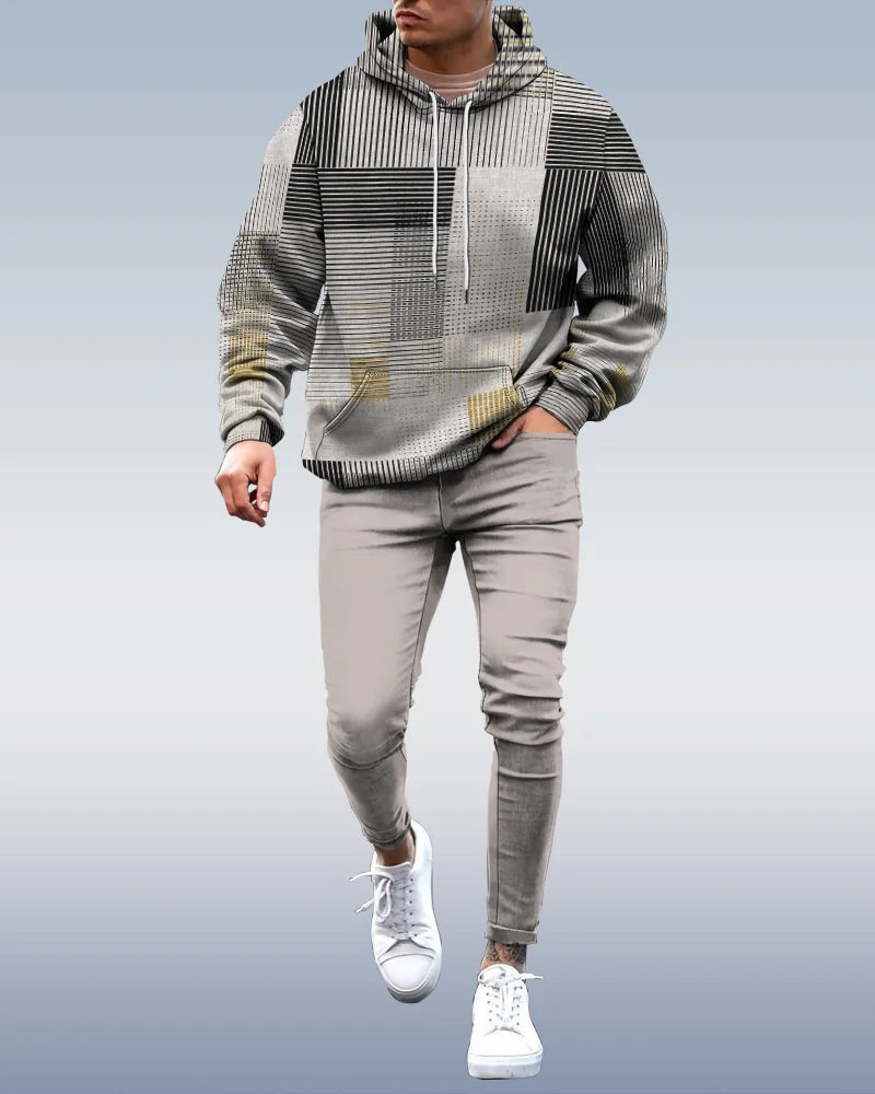 Personalized Printed Hoodie Set 143