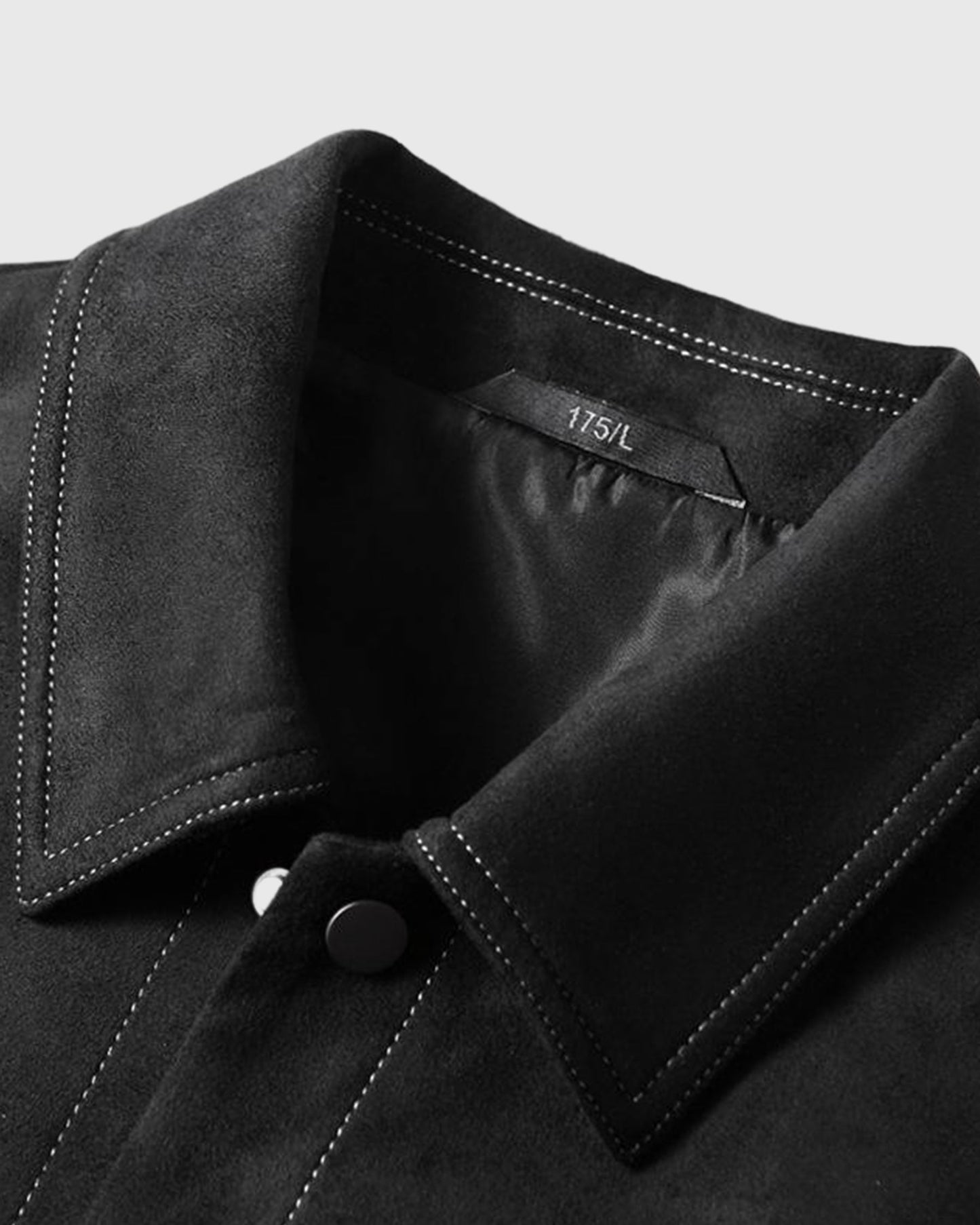 Stitchwork Suede Utility Jacket