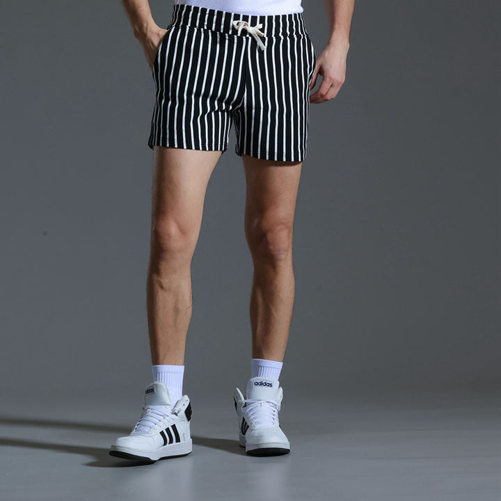 The Jarvis Striped Shorts - DUVAL