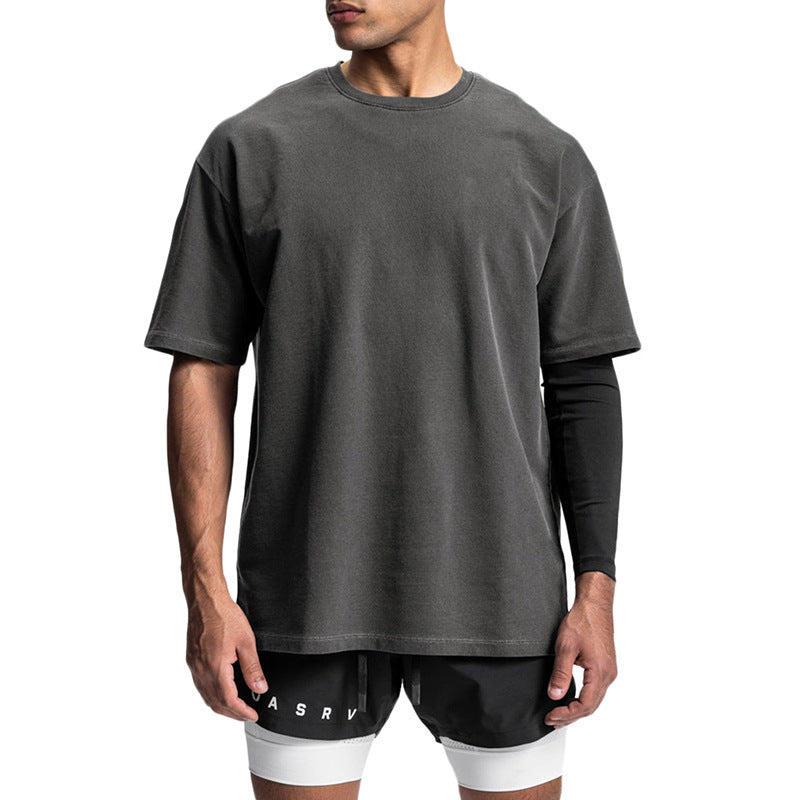 The Achilles Basic T-Shirt - Grey - DUVAL
