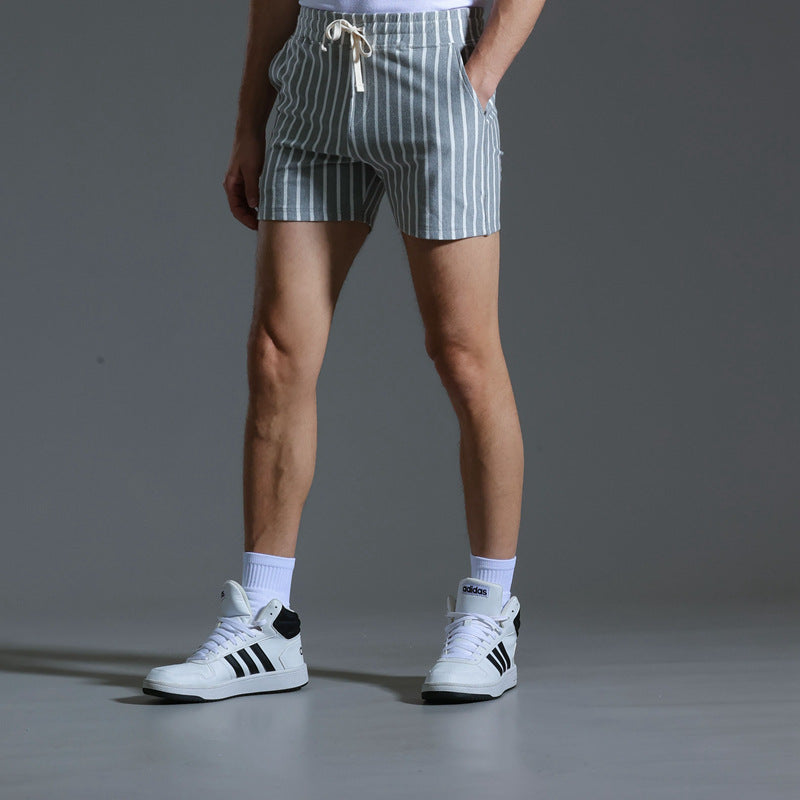 The Jarvis Striped Shorts