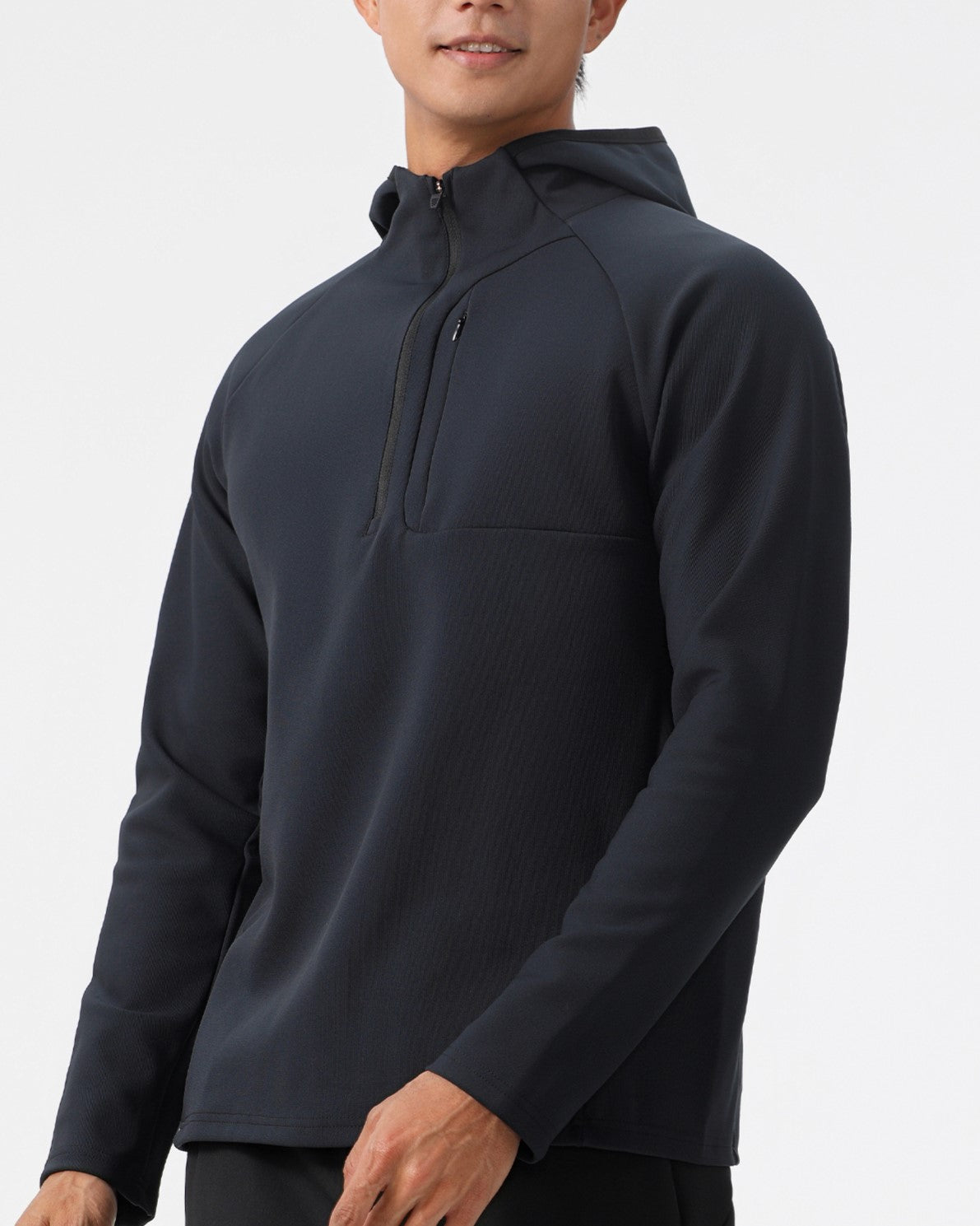 Terrain Trek Half-Zip Hoodie With Zip Pocket