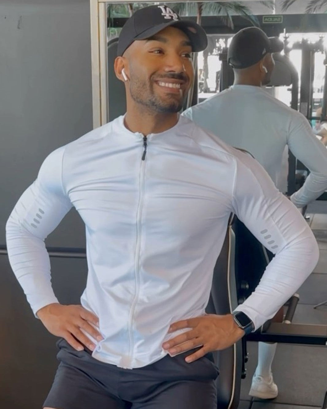 Evolution Workout Jacket Muscle Fit Gymwear - DUVAL