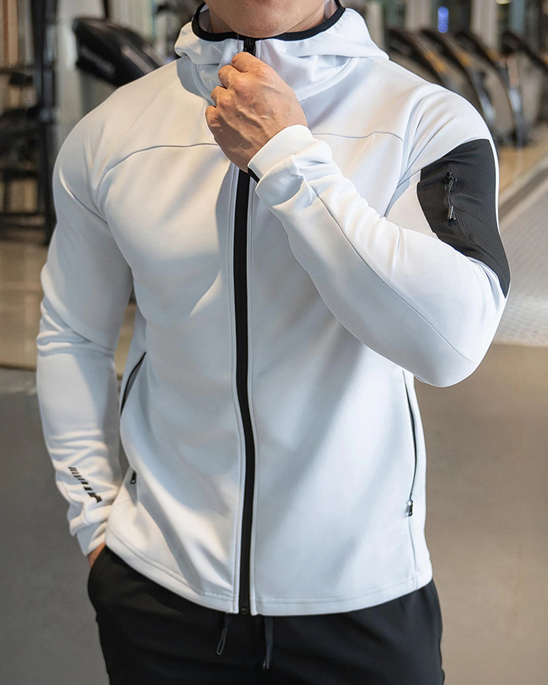 Arm Pocket Performance Hooded Jacket - DUVAL