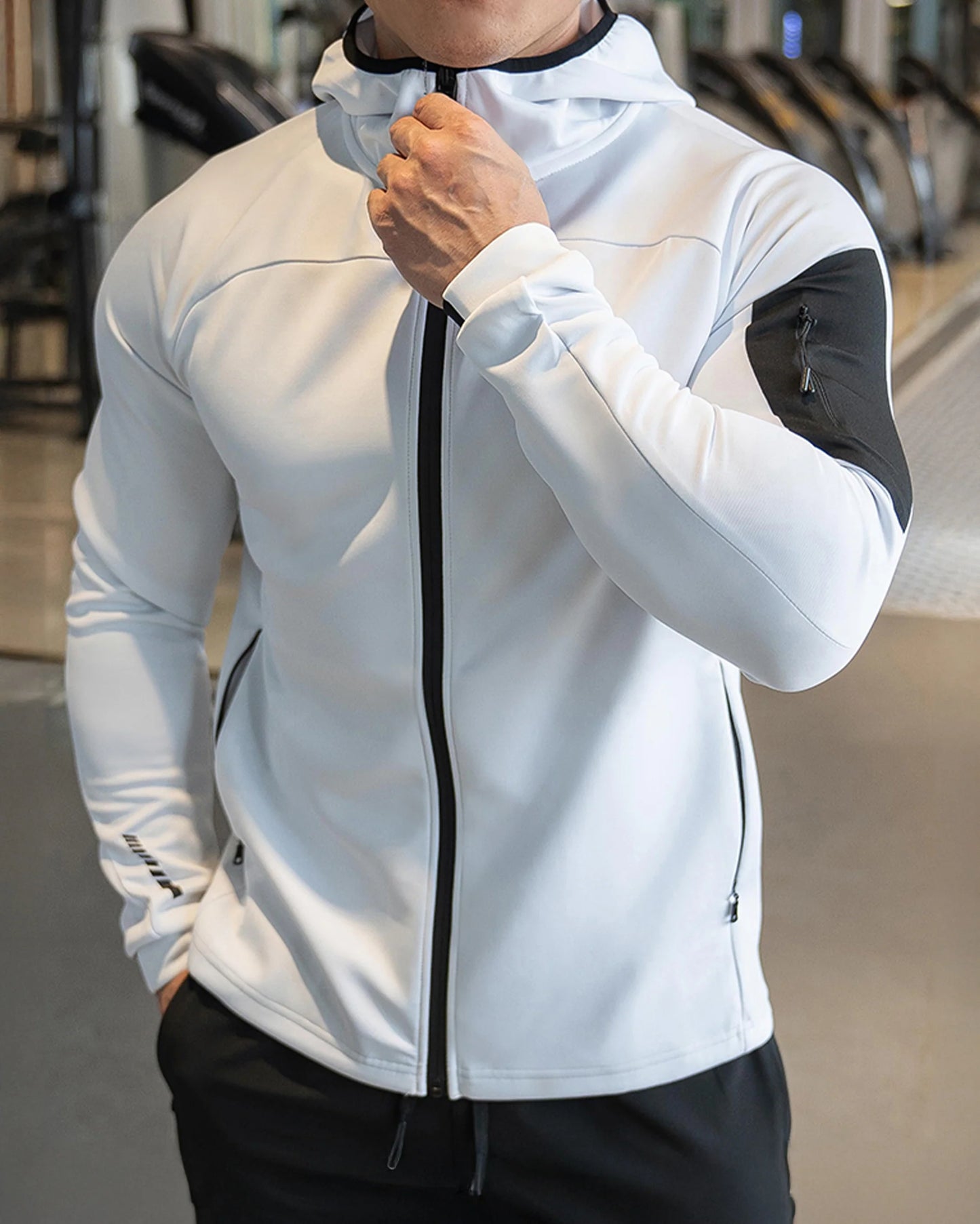 Arm Pocket Performance Hooded Jacket