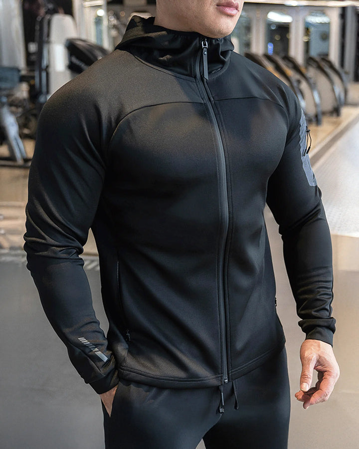 Arm Pocket Performance Hooded Jacket - DUVAL