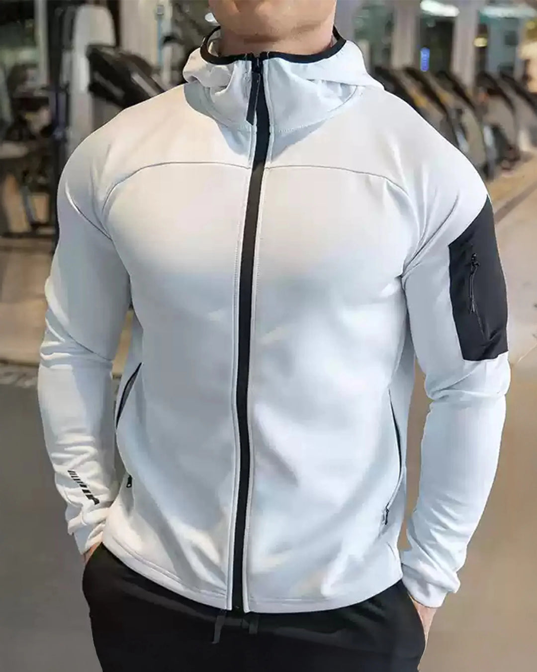 Arm Pocket Performance Hooded Jacket - DUVAL