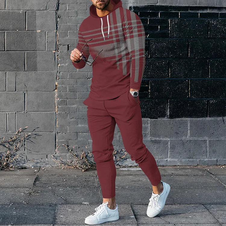 Leontius Hoodie &amp; Sweat Pants Co-Ord - DUVAL