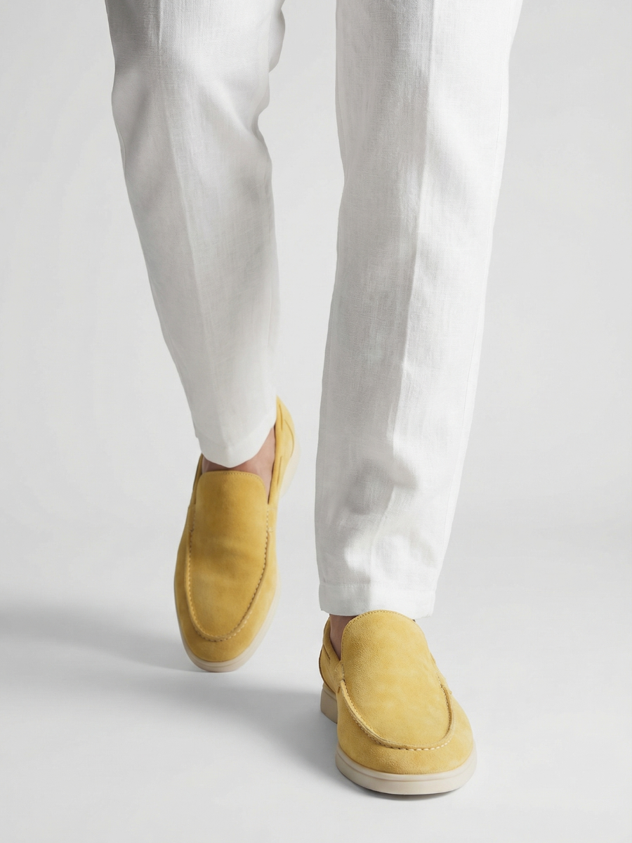 Yellow Yacht Loafers