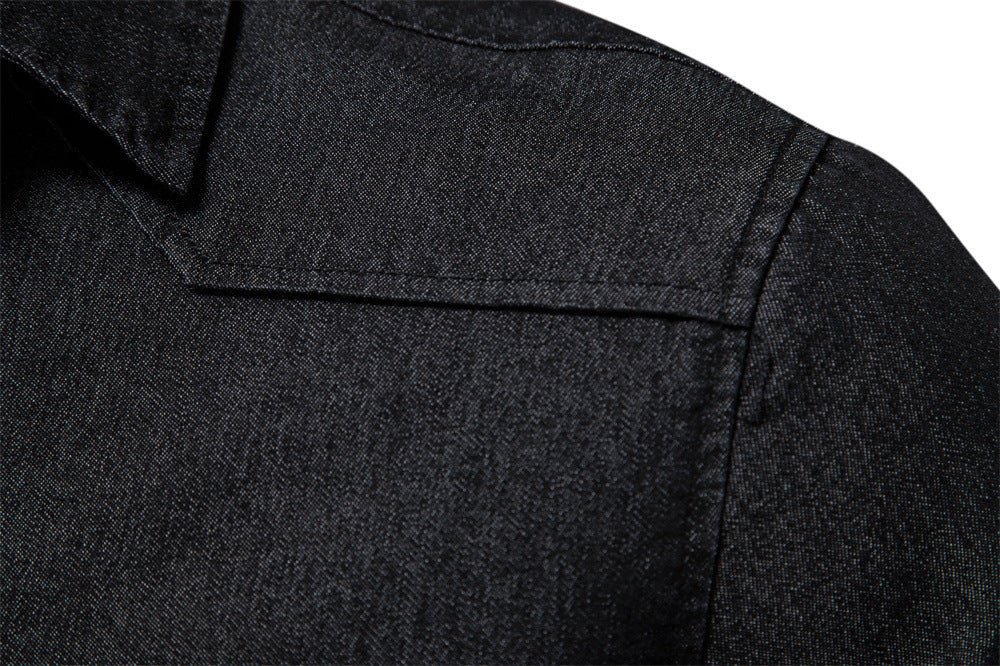 Long Sleeve Denim Shirt - DUVAL