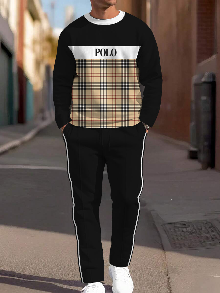 Long Sleeve Casual Two-piece Set - DUVAL