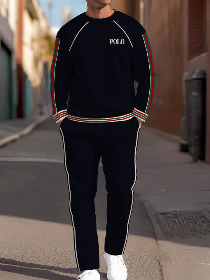 Long Sleeve Casual Two-piece Set - DUVAL
