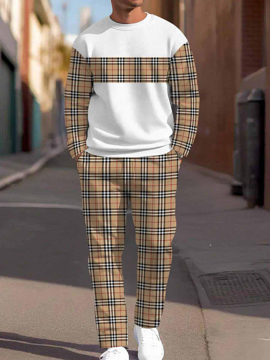 Long Sleeve Casual Two-piece Set - DUVAL