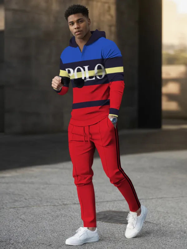 Long Sleeve Casual Two-piece Set - DUVAL