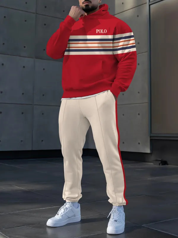 Long Sleeve Casual Two-piece Set - DUVAL