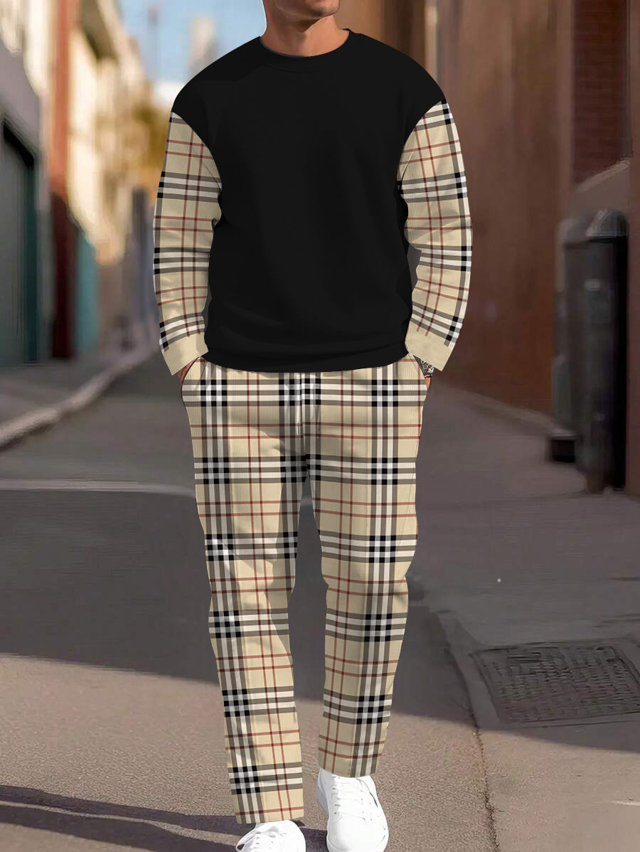 Long Sleeve Casual Two-piece Set - DUVAL