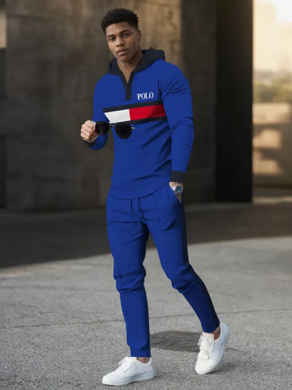 Long Sleeve Casual Two-piece Set - DUVAL