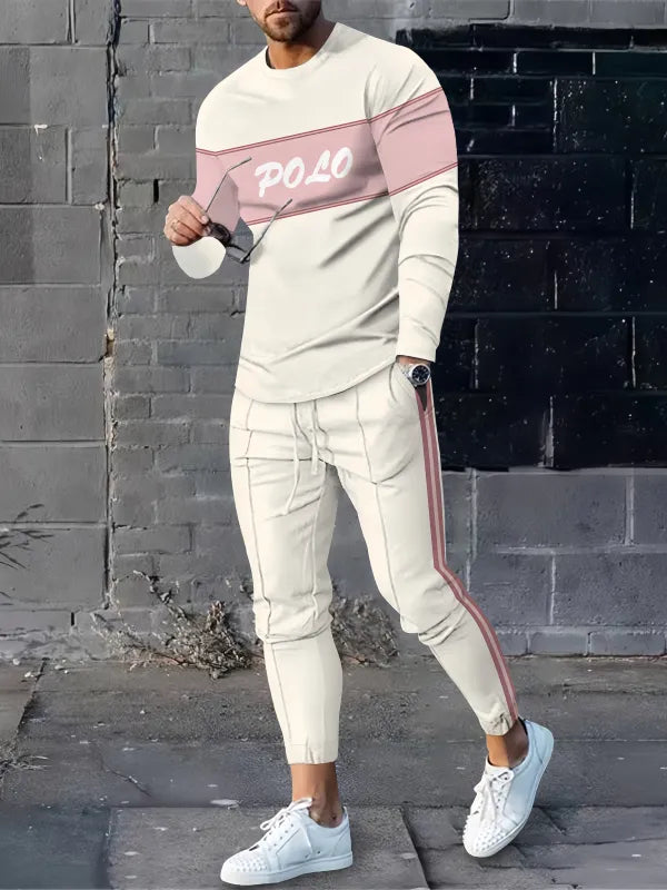 Long Sleeve Casual Two-piece Set - DUVAL