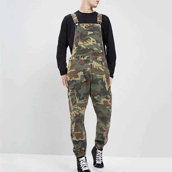 Outdoor Tactical Camouflage Workwear Multi-pocket Overalls