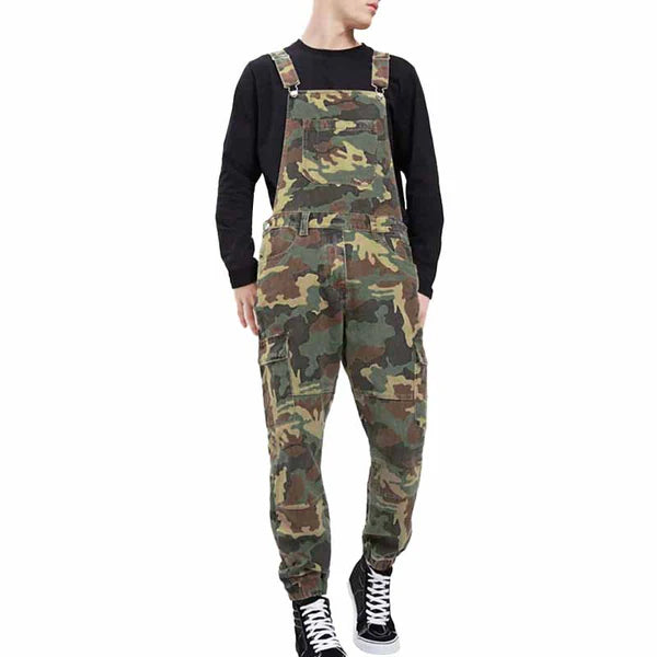 Outdoor Tactical Camouflage Workwear Multi-pocket Overalls