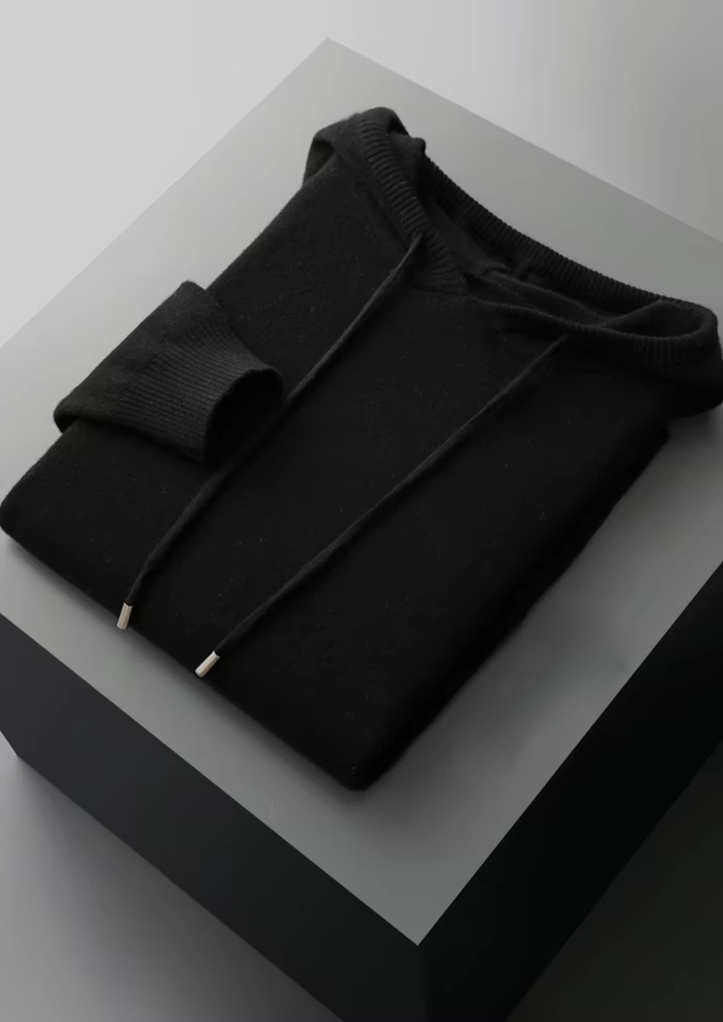 Pure Extra-Fine Merino Wool Leisure Hoodie