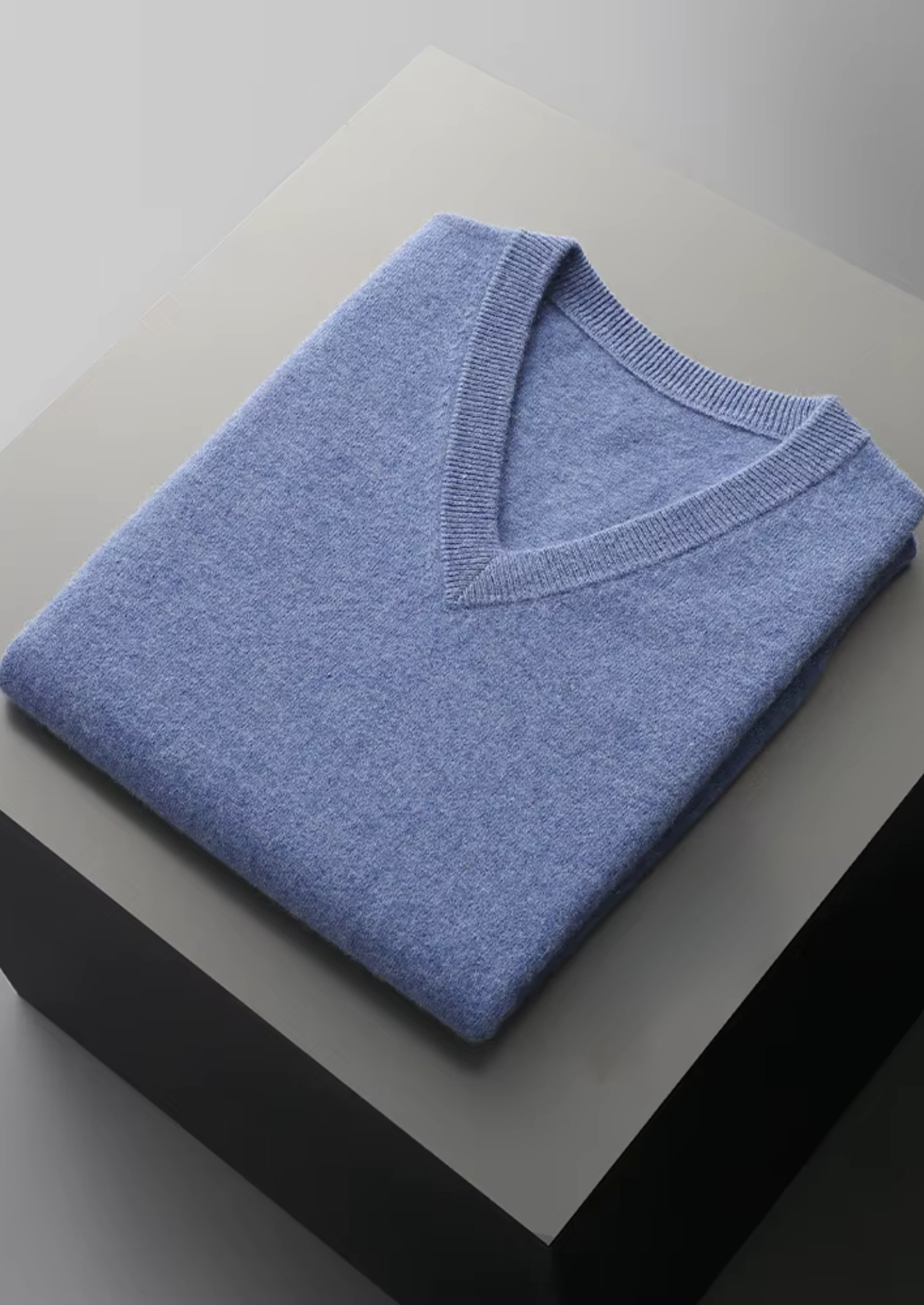 Pure Extra-Fine Merino Wool V-Neck Vest