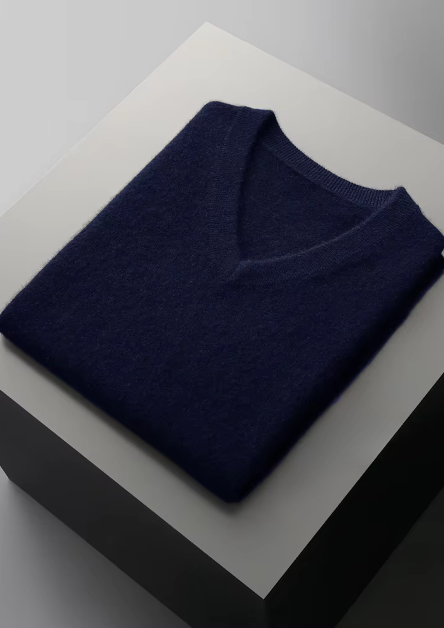 Pure Extra-Fine Merino Wool V-Neck Vest