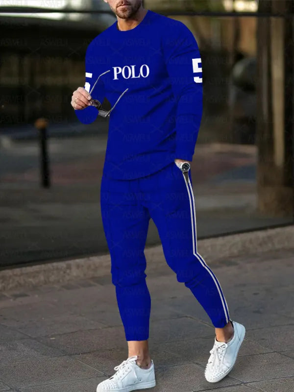 Long Sleeve Casual Two-piece Set - DUVAL